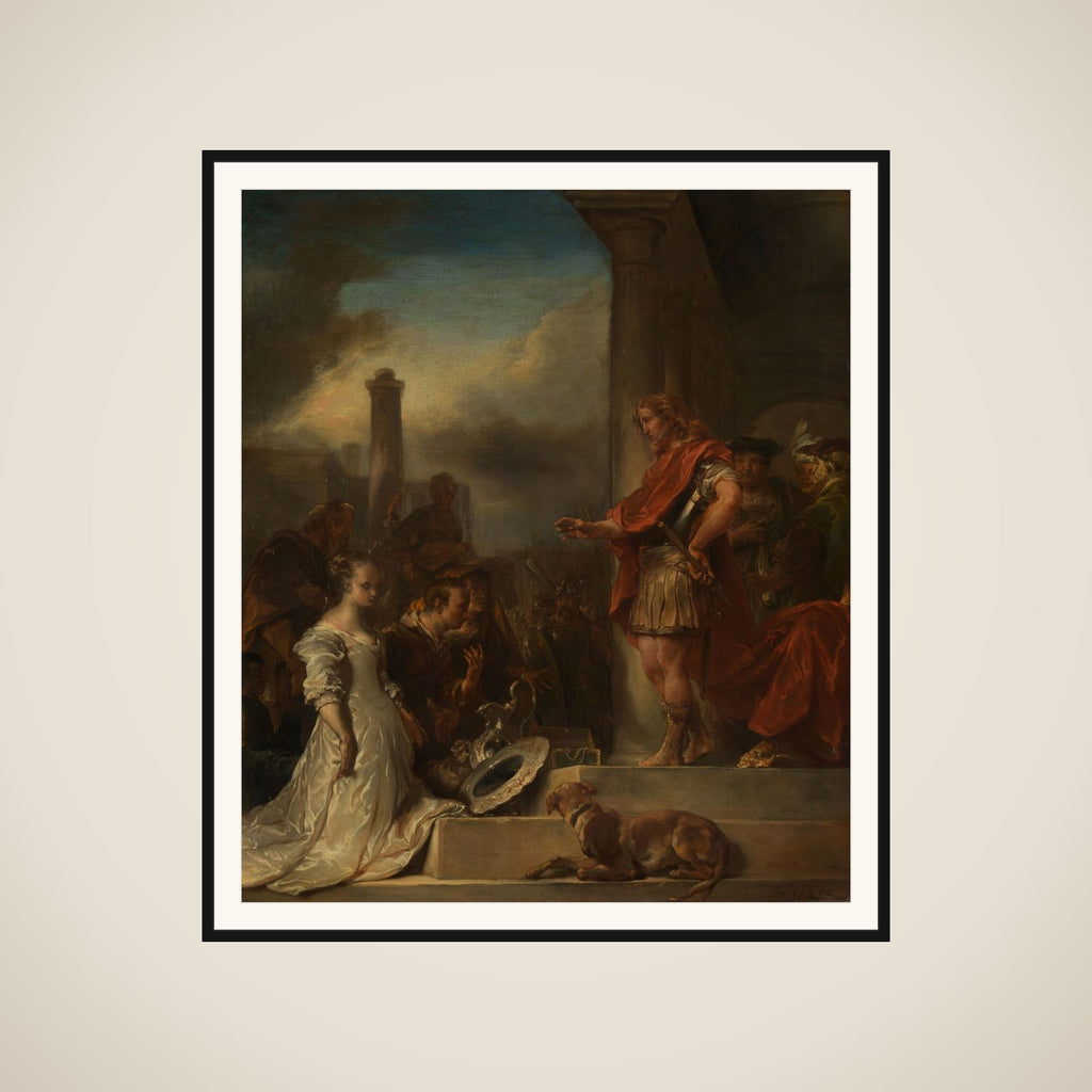 The continence of Scipio framed