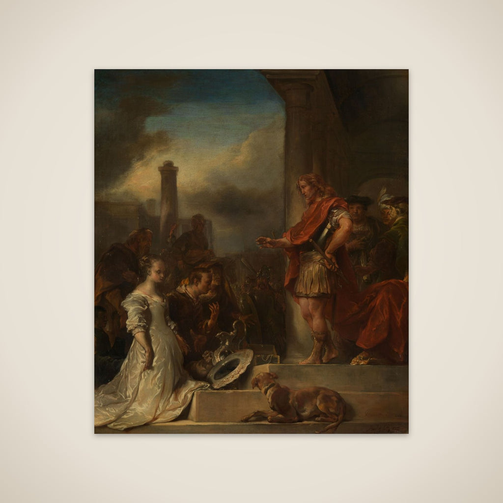 The continence of Scipio unframed print