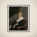 Portrait of a Woman framed