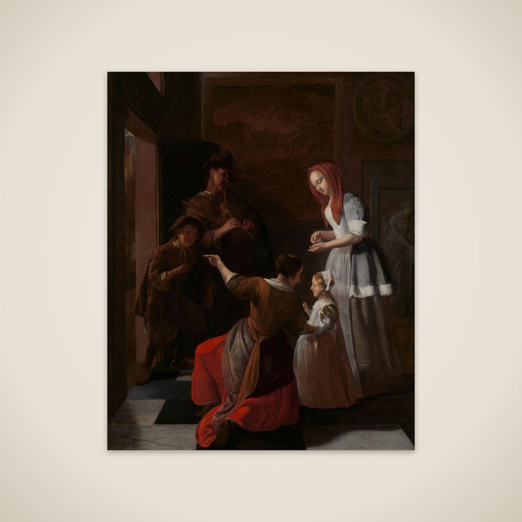The players unframed print