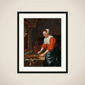The servant girl framed