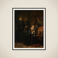 Het laatste gebed van Johan van Oldenbarnevelt framed