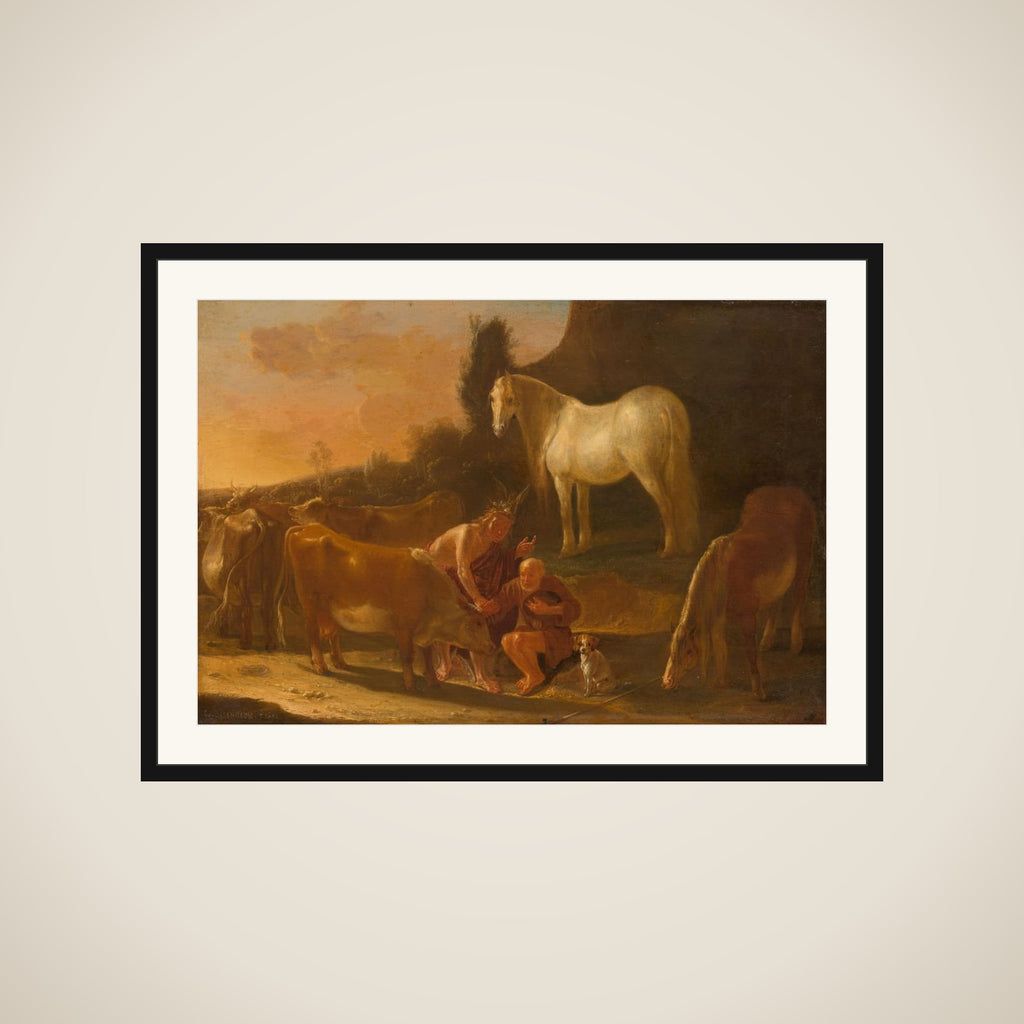 Mercury and Io framed