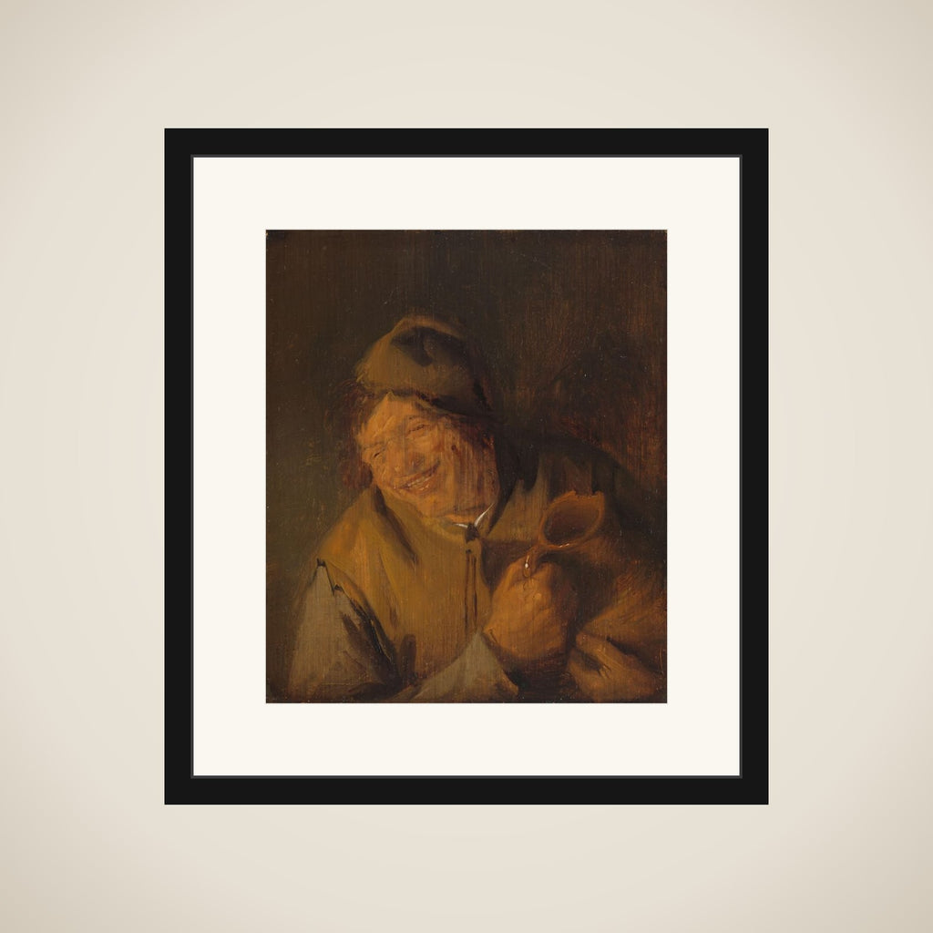 The Merry Peasant framed