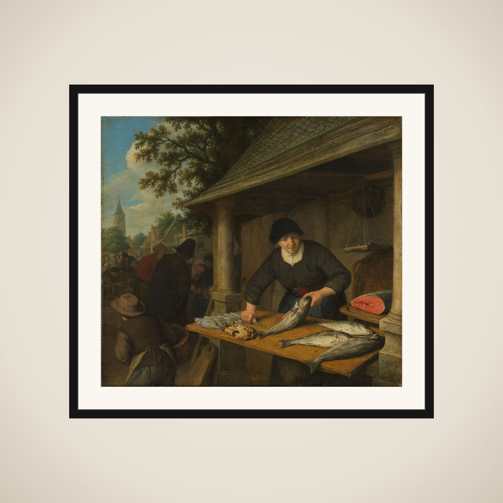 The Fishwife framed