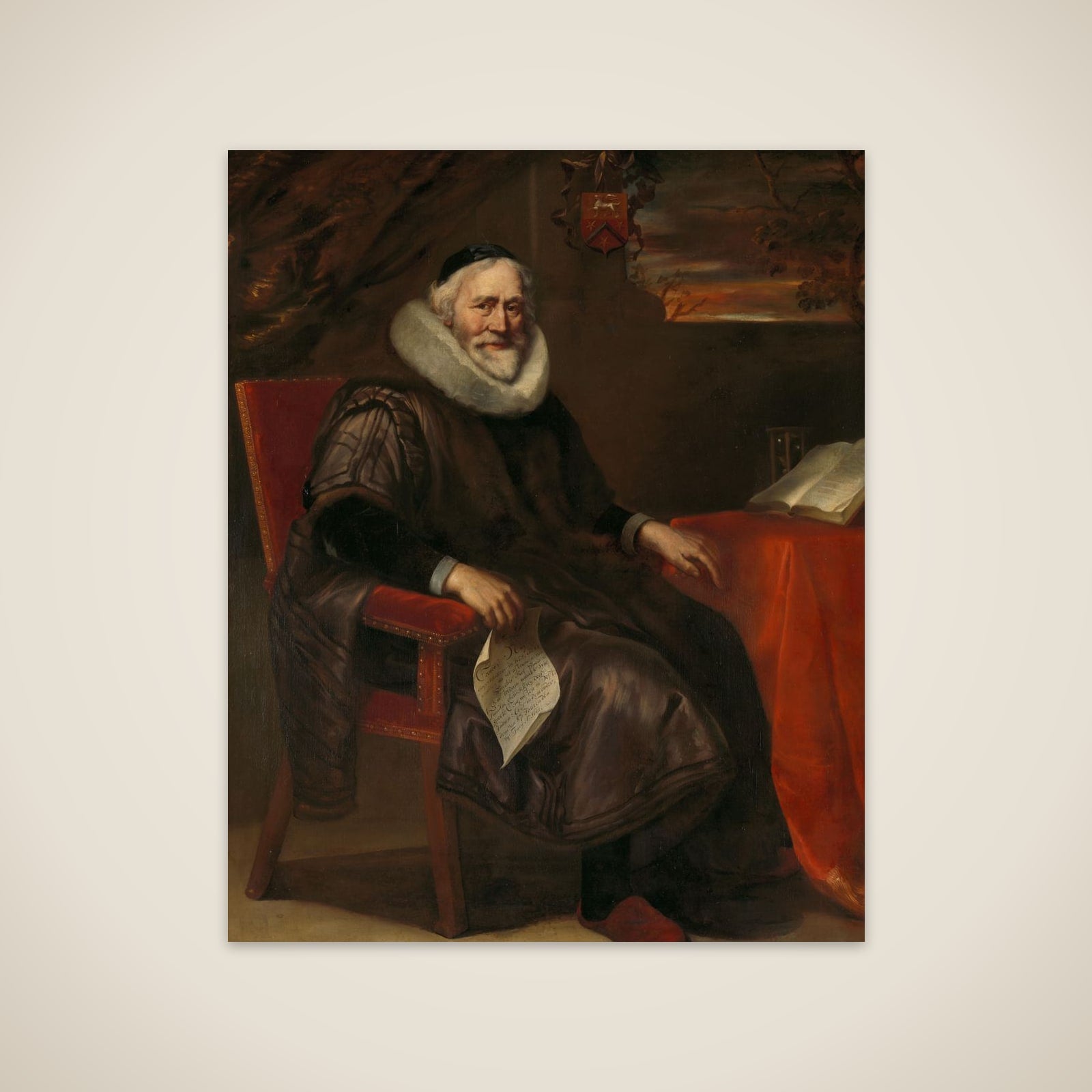 Cornelis Nuyts (1574-1661). Amsterdam merchant unframed print