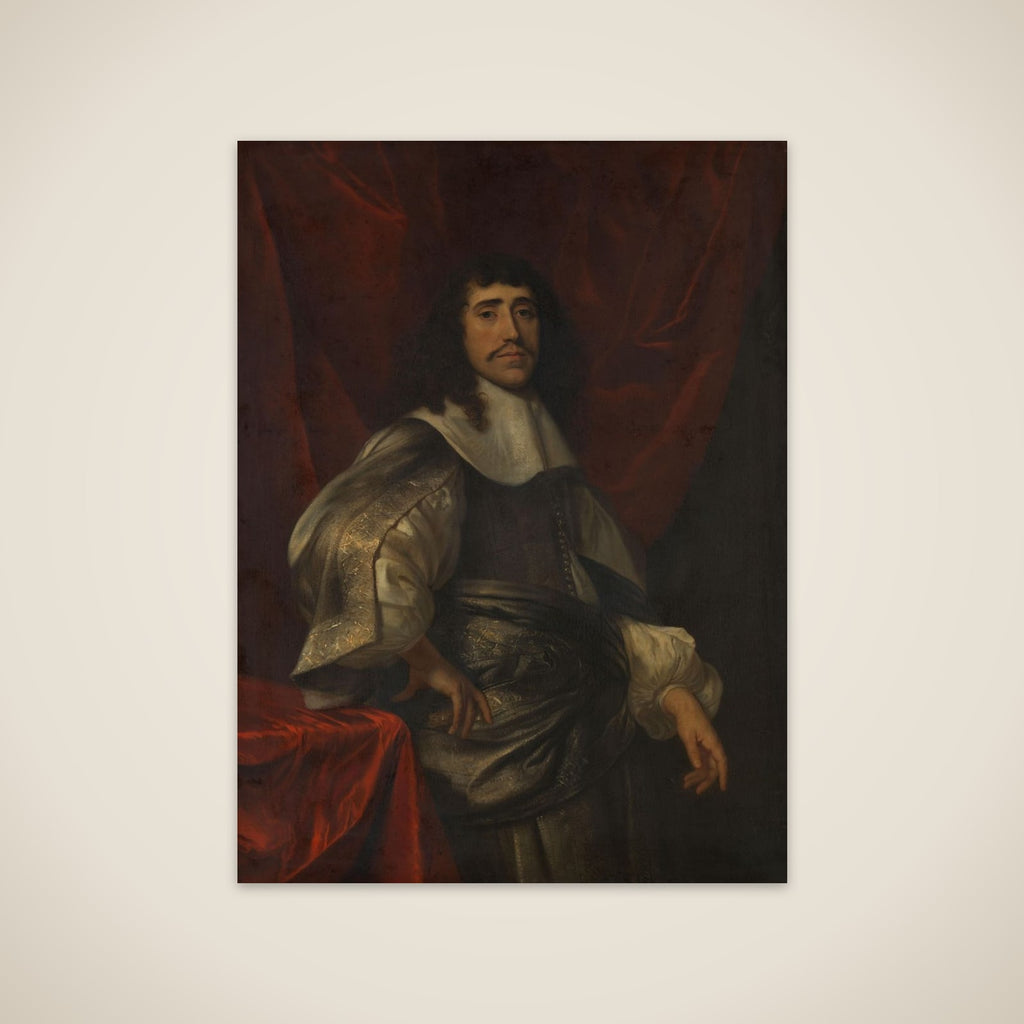Portrait of a Man, probably Christoffel van Gangelt (?-1688/91) unframed print