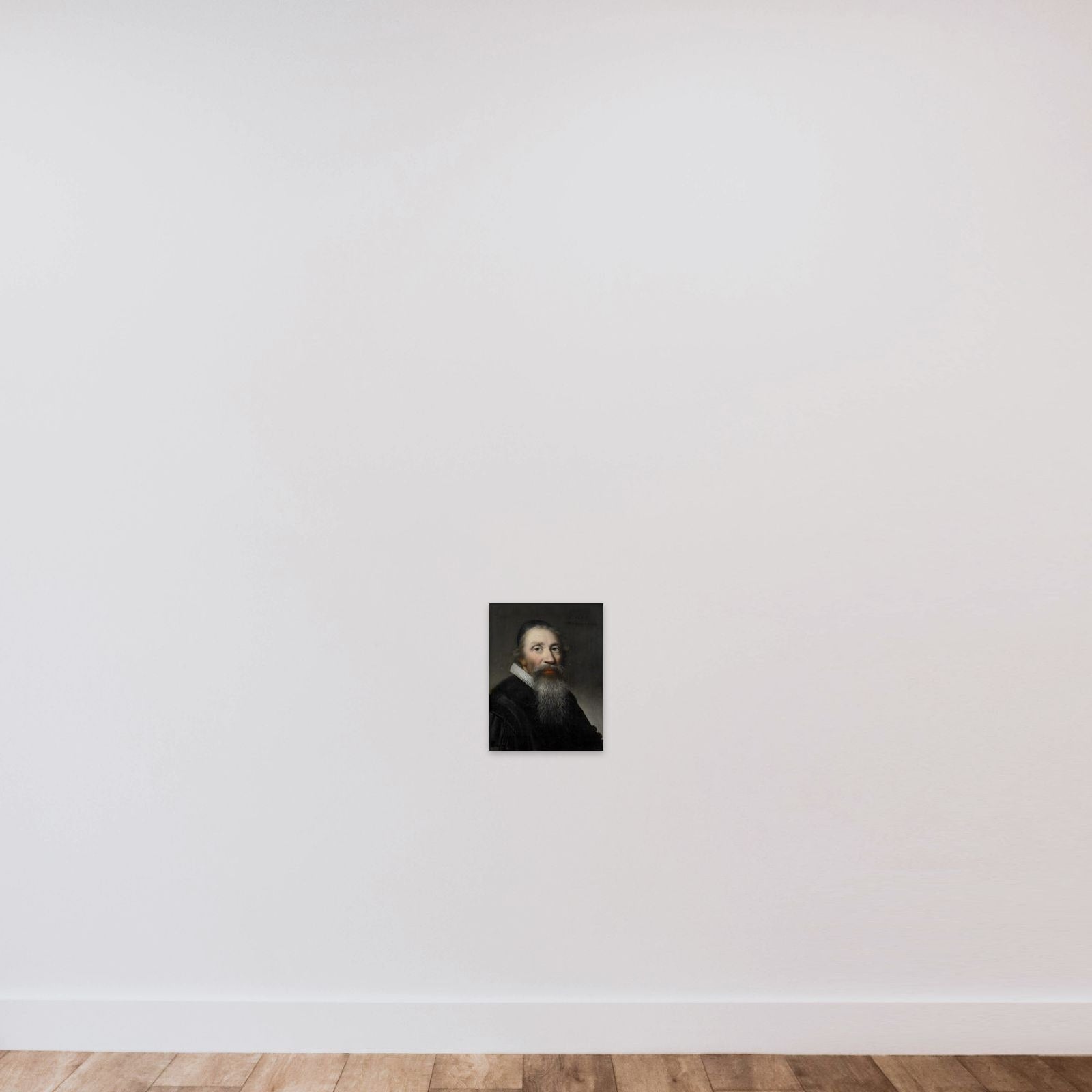 Jacobus Trigland (1583-1654). Theologian unframed — shown to scale