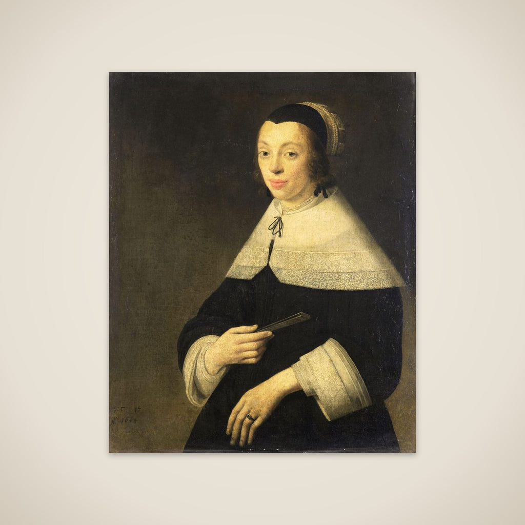 Portrait of a Young Woman unframed print