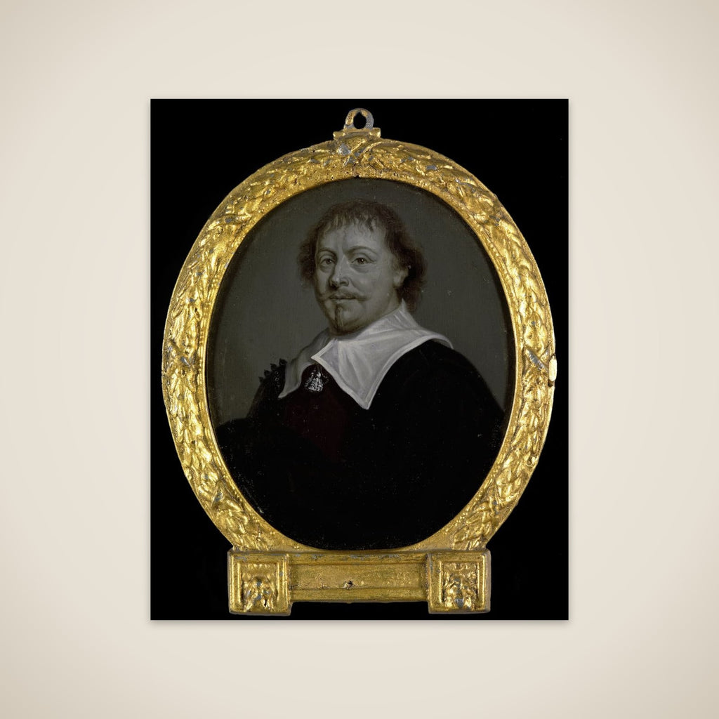 Portrait of Franciscus Planté, Clergyman at Zevenbergen and in Brazil unframed print