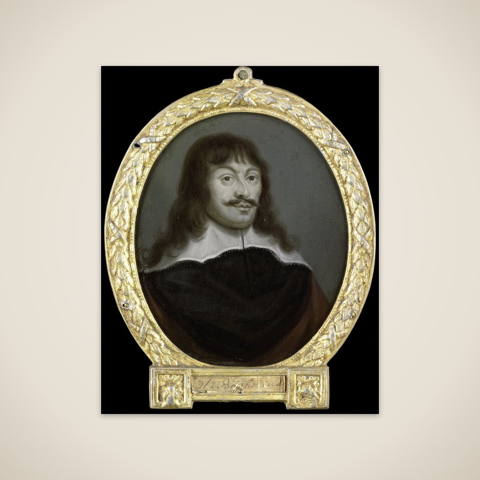 Portrait of Marcus Zuërius van Boxhorn, Historian and Professor at Leiden unframed print