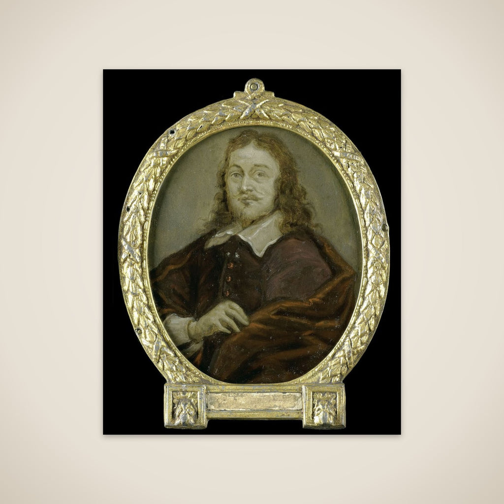 Portrait of Bonaventura Peeters I, Painter unframed print