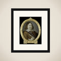Portrait of Joannes Cools (born 1611), Jurist, Historian and Latin Poet in Hoorn framed