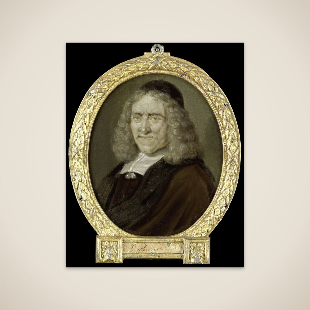 Portrait of Willem Jacobsz van Heemskerck, Poet and Engraver on Glass unframed print