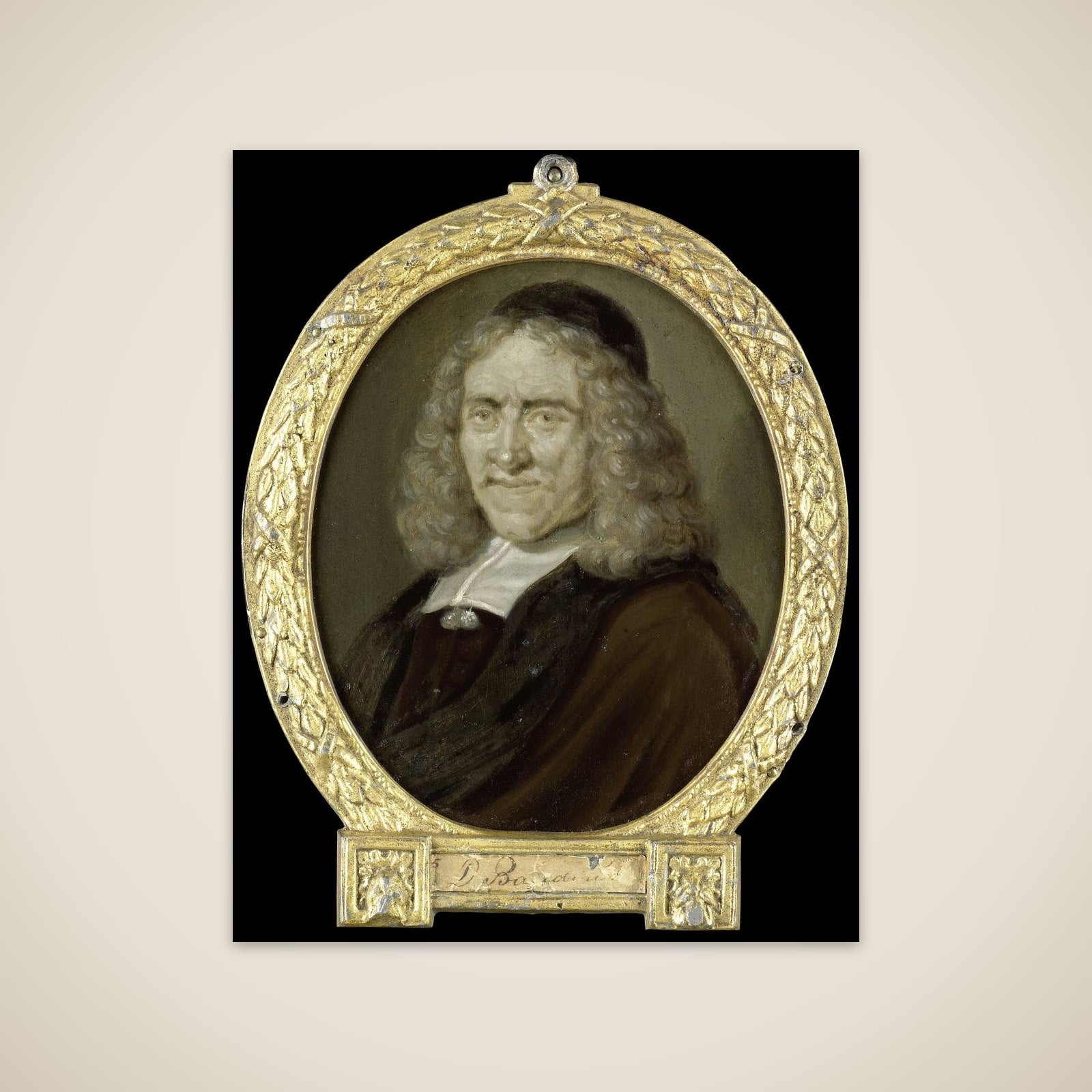 Portrait of Willem Jacobsz van Heemskerck, Poet and Engraver on Glass unframed print