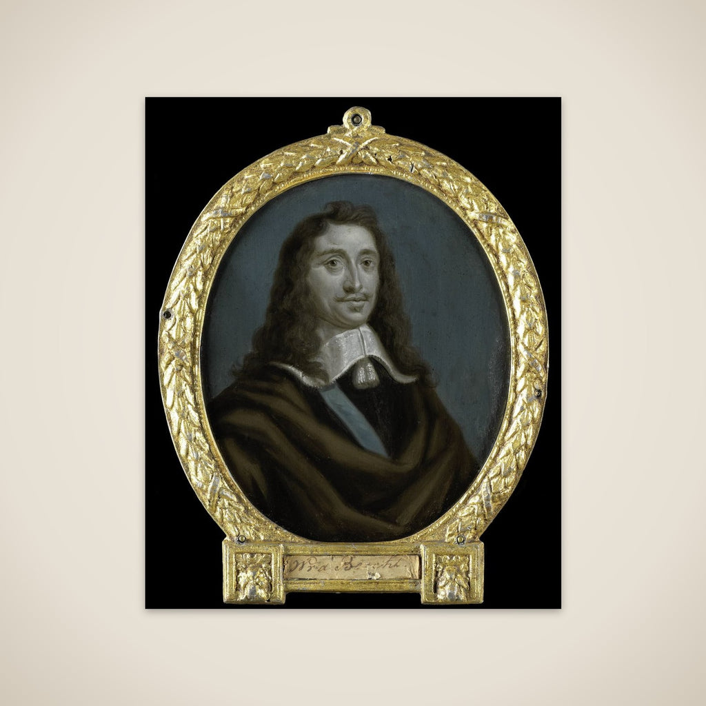 Portrait of Everard Meyster, Poet in Utrecht unframed print