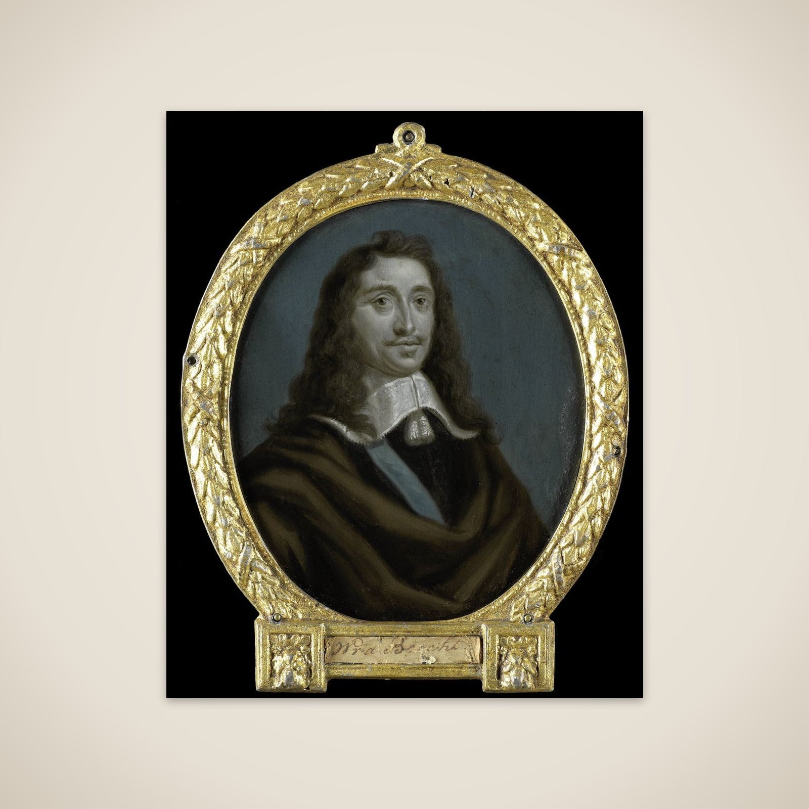 Portrait of Everard Meyster, Poet in Utrecht unframed print