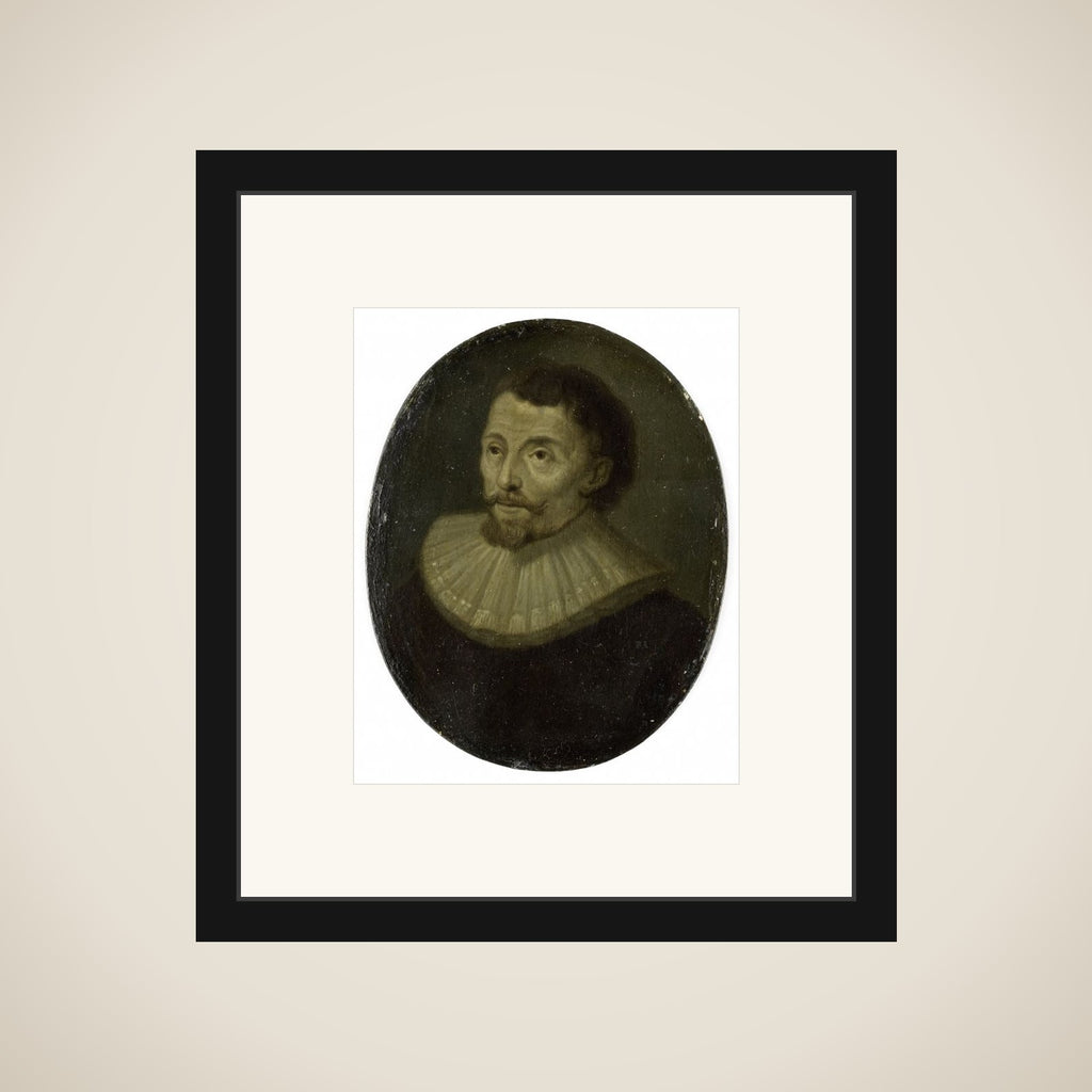 Portrait of Jan van der Rosieren (born 1581) framed