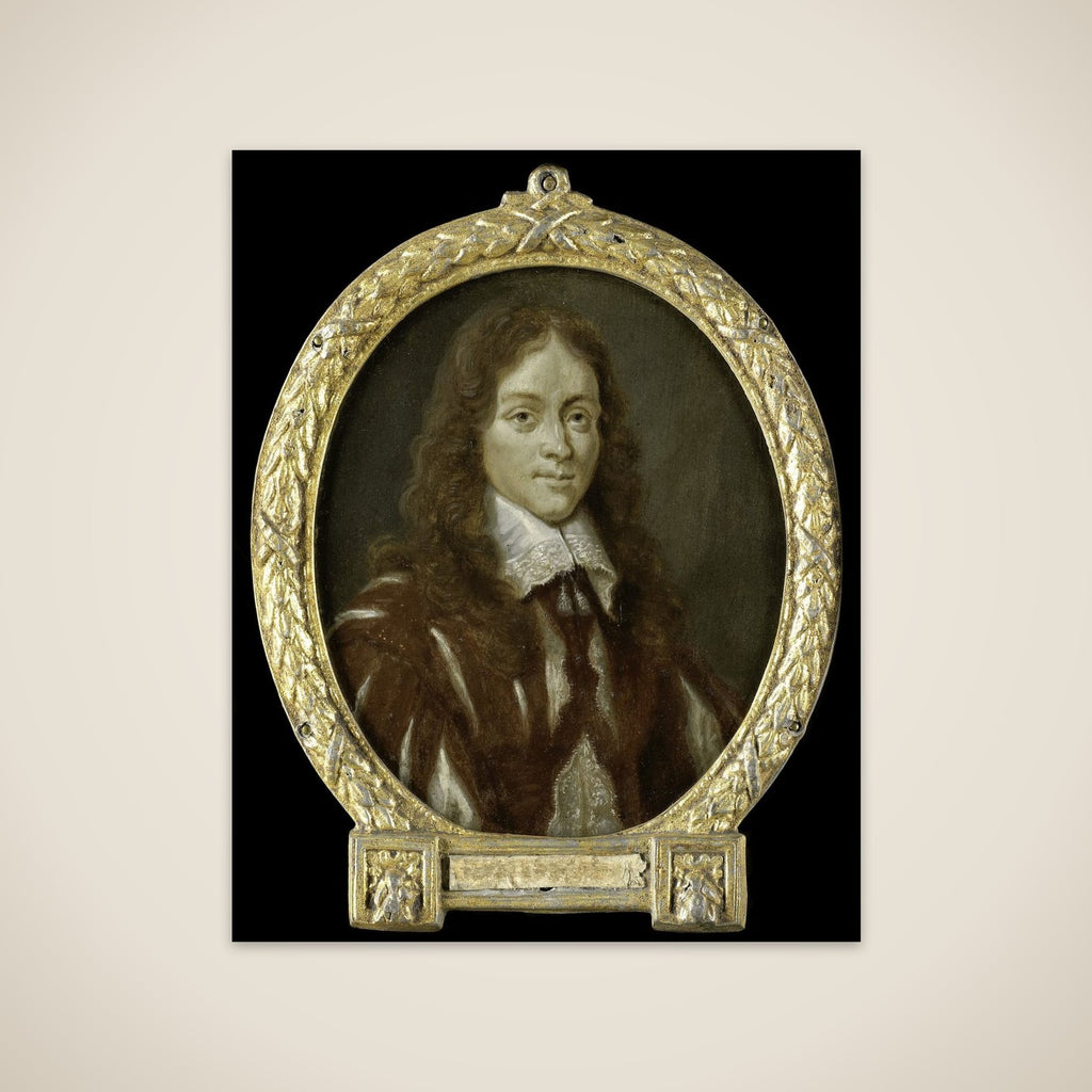 Portrait of Caspar van Kinschot, Poet unframed print