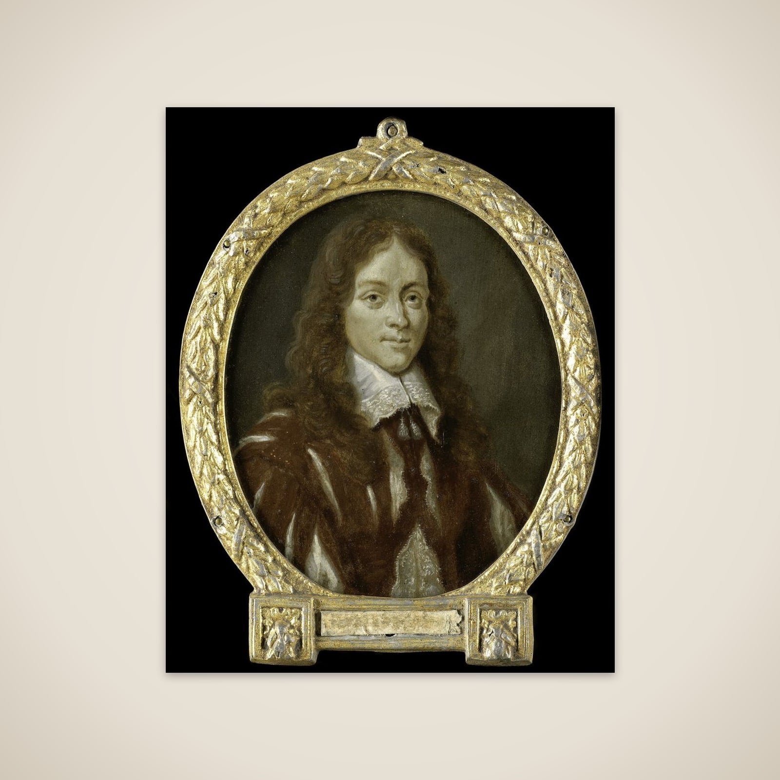 Portrait of Caspar van Kinschot, Poet unframed print