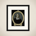 Portrait of Anthony Janssen van der Goes, Poet in Amsterdam framed