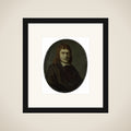 Portrait of Frans van Hoogstraten, Poet and Bookseller in Rotterdam and Dordrecht framed