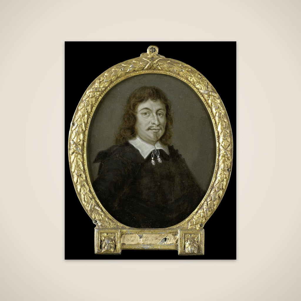 Portrait of Johan van Nijenborgh, Poet in Groningen unframed print