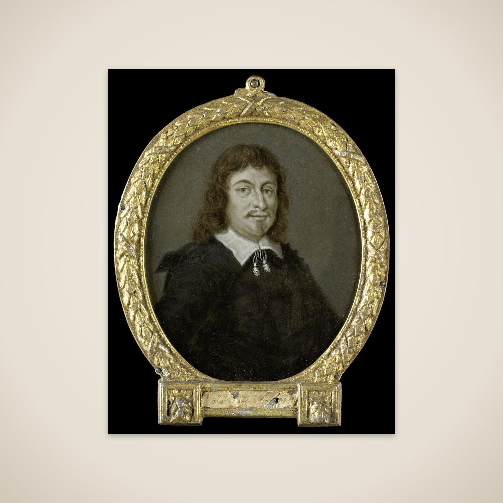 Portrait of Johan van Nijenborgh, Poet in Groningen unframed print