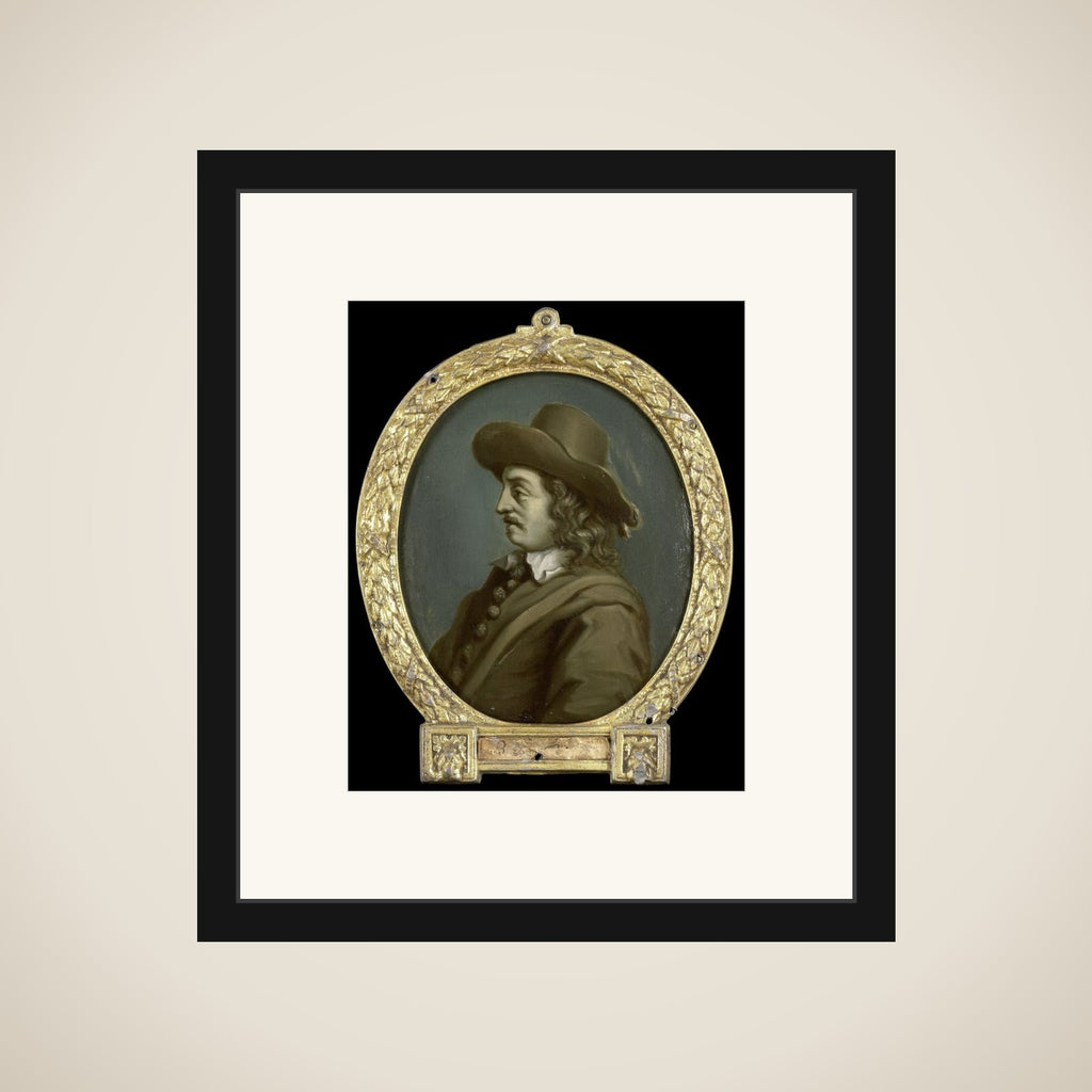 Portrait of Matthys van de Merwede, Lord of Clootwyck, Poet in Dordrecht (Mathias de Merwede de Clootwyck) framed
