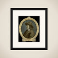 Portrait of Matthys van de Merwede, Lord of Clootwyck, Poet in Dordrecht (Mathias de Merwede de Clootwyck) framed