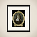 Portrait of Willem Ogier, Dramatic Poet in Antwerp framed