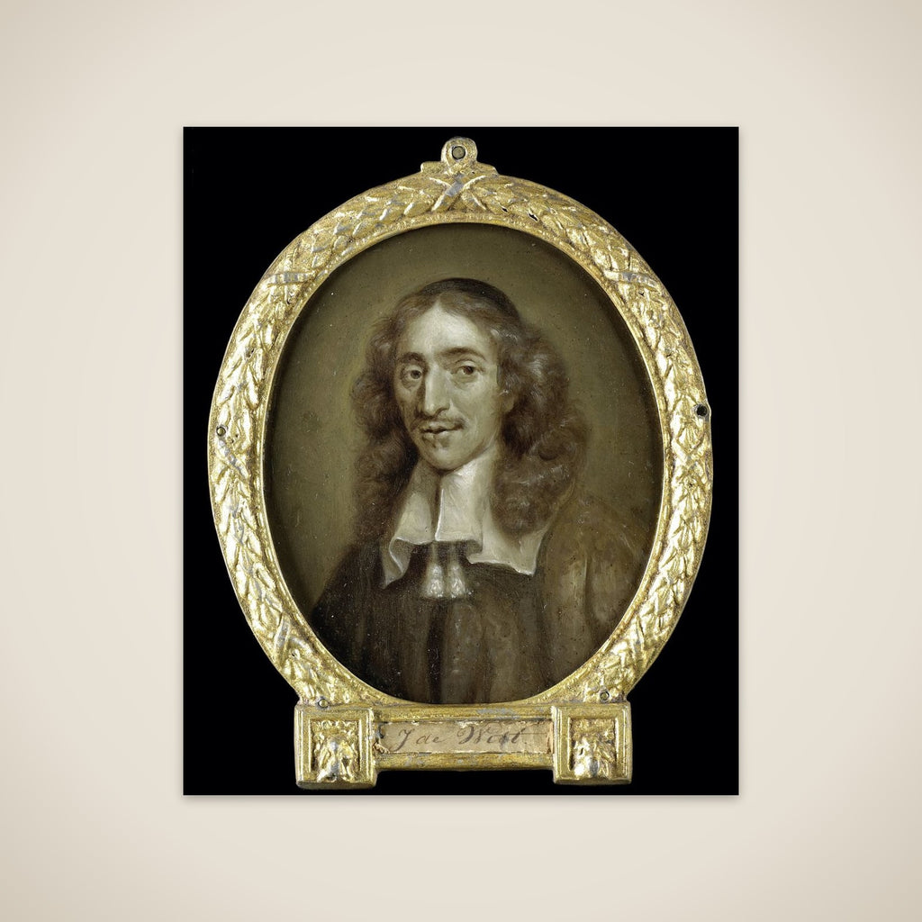 Portrait of Johan de Witt, Grand Pensionary of Holland unframed print