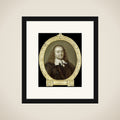 Portrait of Joannes Fredericus Gronovius, Philologist and Jurist, Professor in Leiden framed