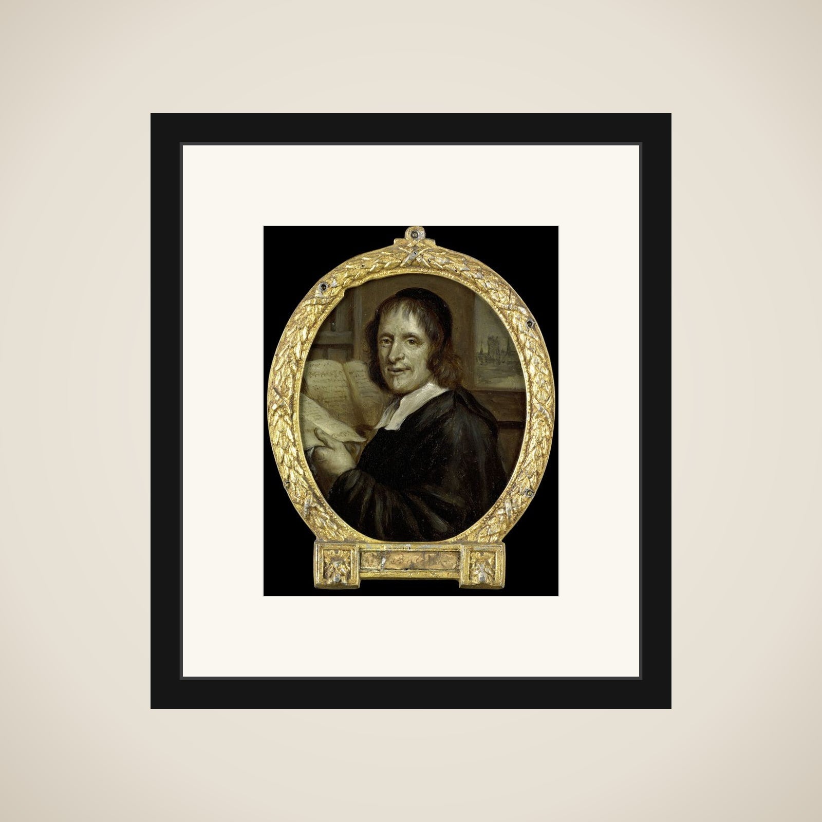 Matthijs Balen Jansz (1611-91), poet and chronicler of Dordrecht framed