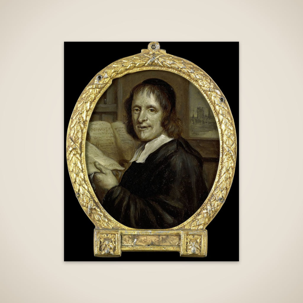 Matthijs Balen Jansz (1611-91), poet and chronicler of Dordrecht unframed print
