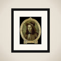Portrait of Aernout van Overbeke, Explorer and Poet framed