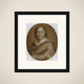 Portrait of Constantijn Huygens, Poet, Secretary to Prince Frederick Henry and Prince William II and First Councilor and Exchequer to William III framed