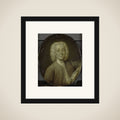 Portrait of Lucas Pater, Merchant and Poet in Amsterdam framed