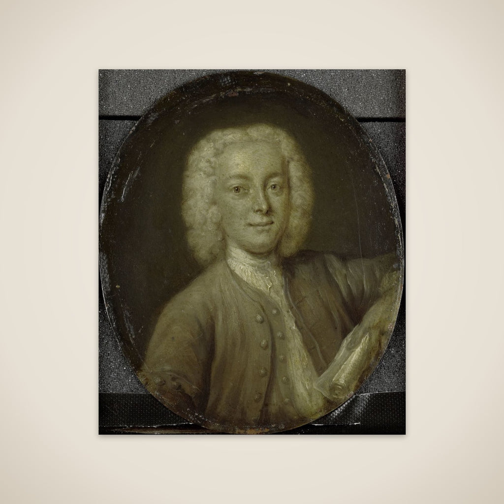Portrait of Lucas Pater, Merchant and Poet in Amsterdam unframed print