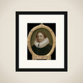Portrait of Pierius Winsemius, Professor of Rhetoric and History in Franeker framed