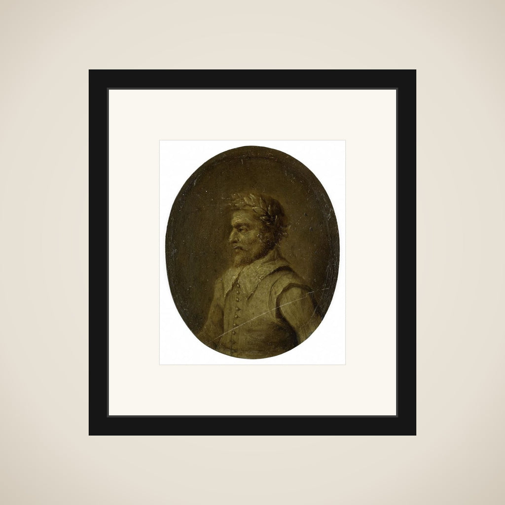 Portrait of Matheus de Casteleyn, Priest and Rhetorician in Oudenaarde framed