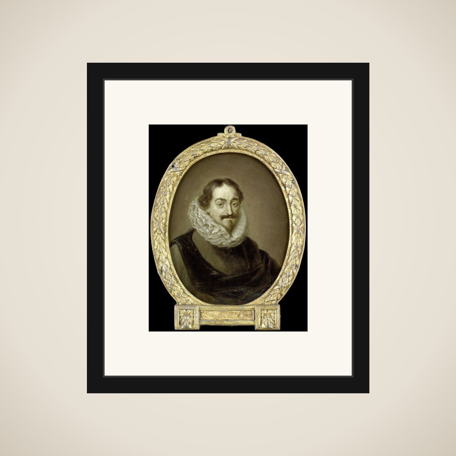 Portrait of Jacobus Schotte, Burgomaster of Middelburg framed