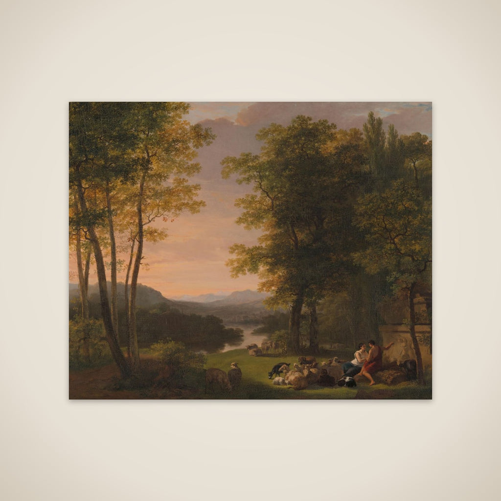 Arcadian Landscape unframed print