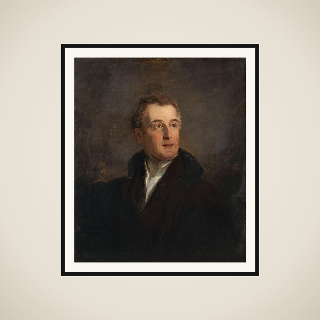 Portrait of Arthur Wellesley, Duke of Wellington (1769-1852) framed