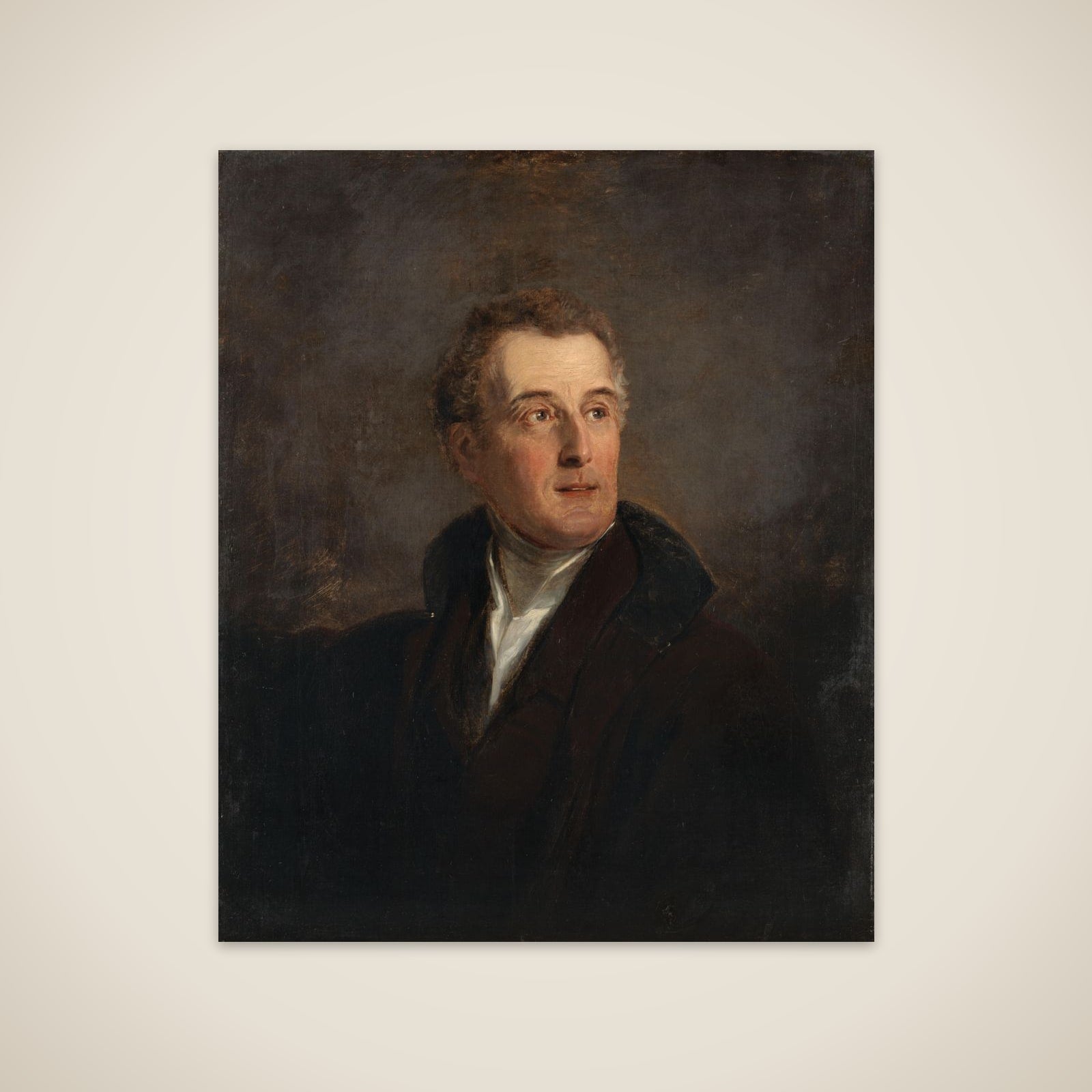 Portrait of Arthur Wellesley, Duke of Wellington (1769-1852) unframed print