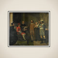 Jacob Simonsz de Rijk getting the Spanish Governor-General Requesens to Release Marnix van Sint Aldegonde, 1575 framed