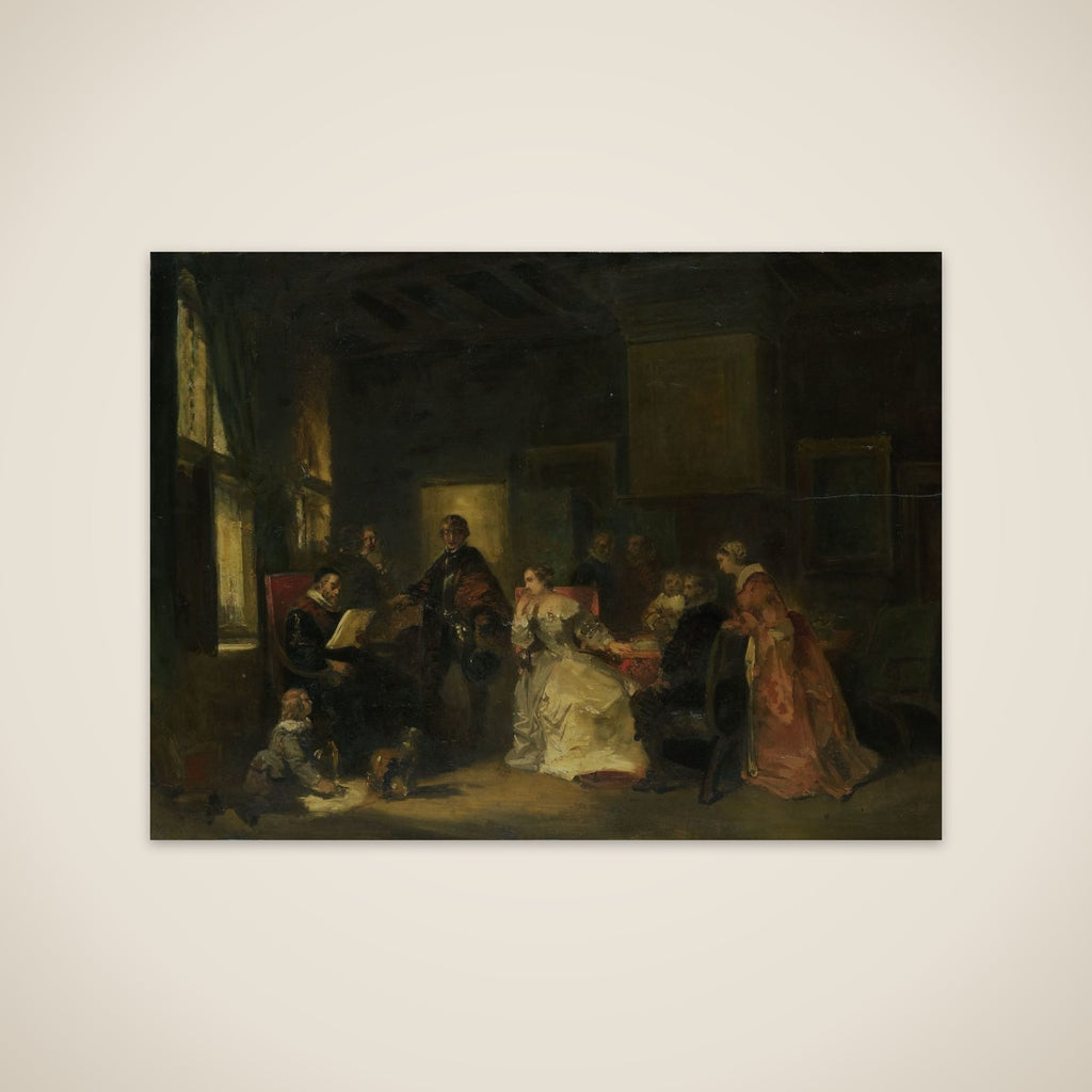 Historical Scene with William the Silent? unframed print