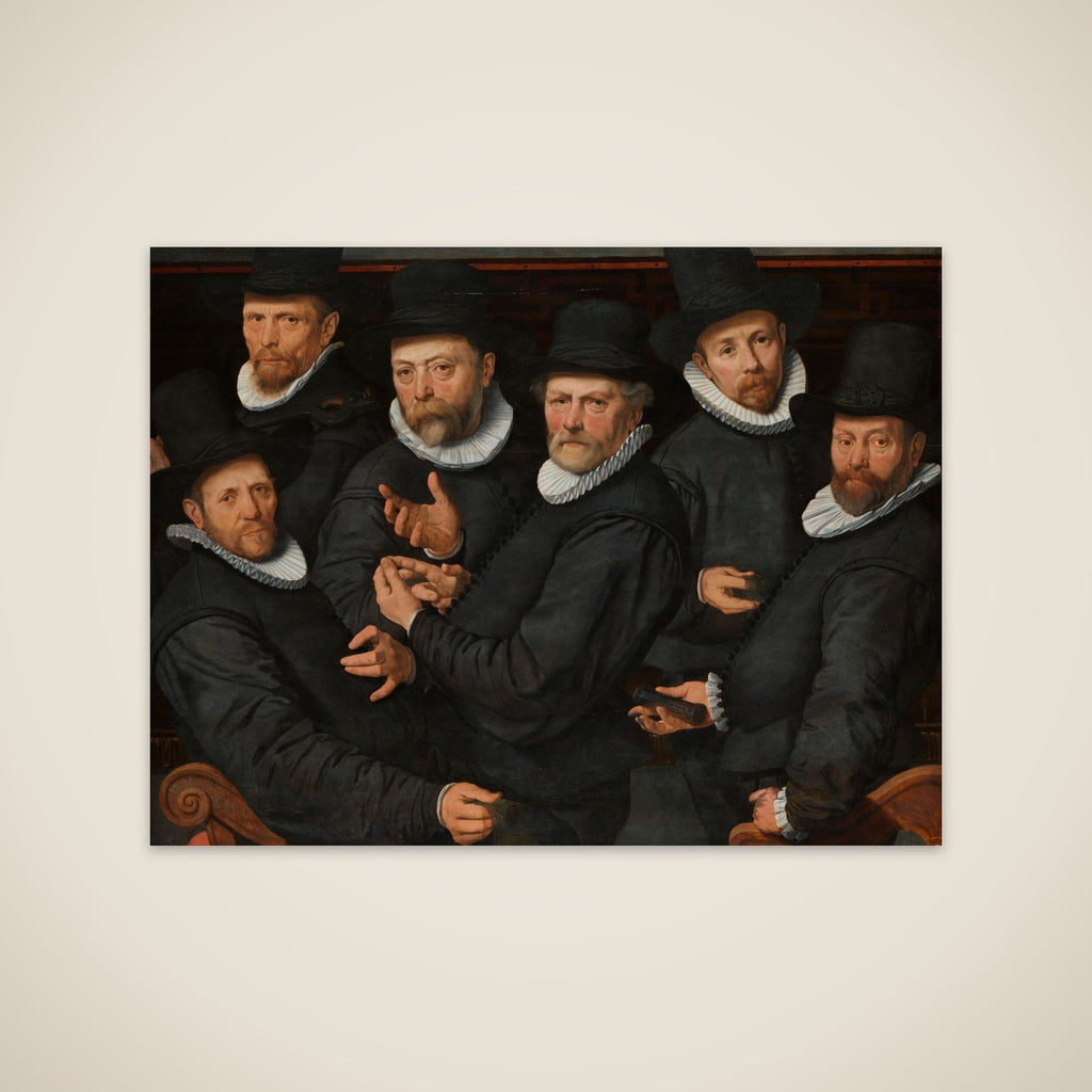 Six Wardens of the Drapers’ Guild unframed print