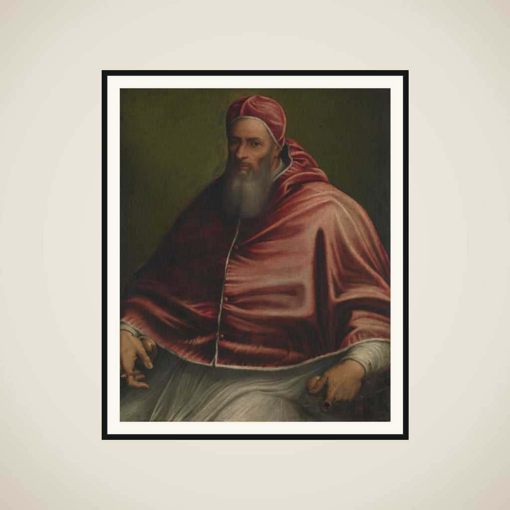 Pope Julius III (formerly entitled Pope Paul III) framed