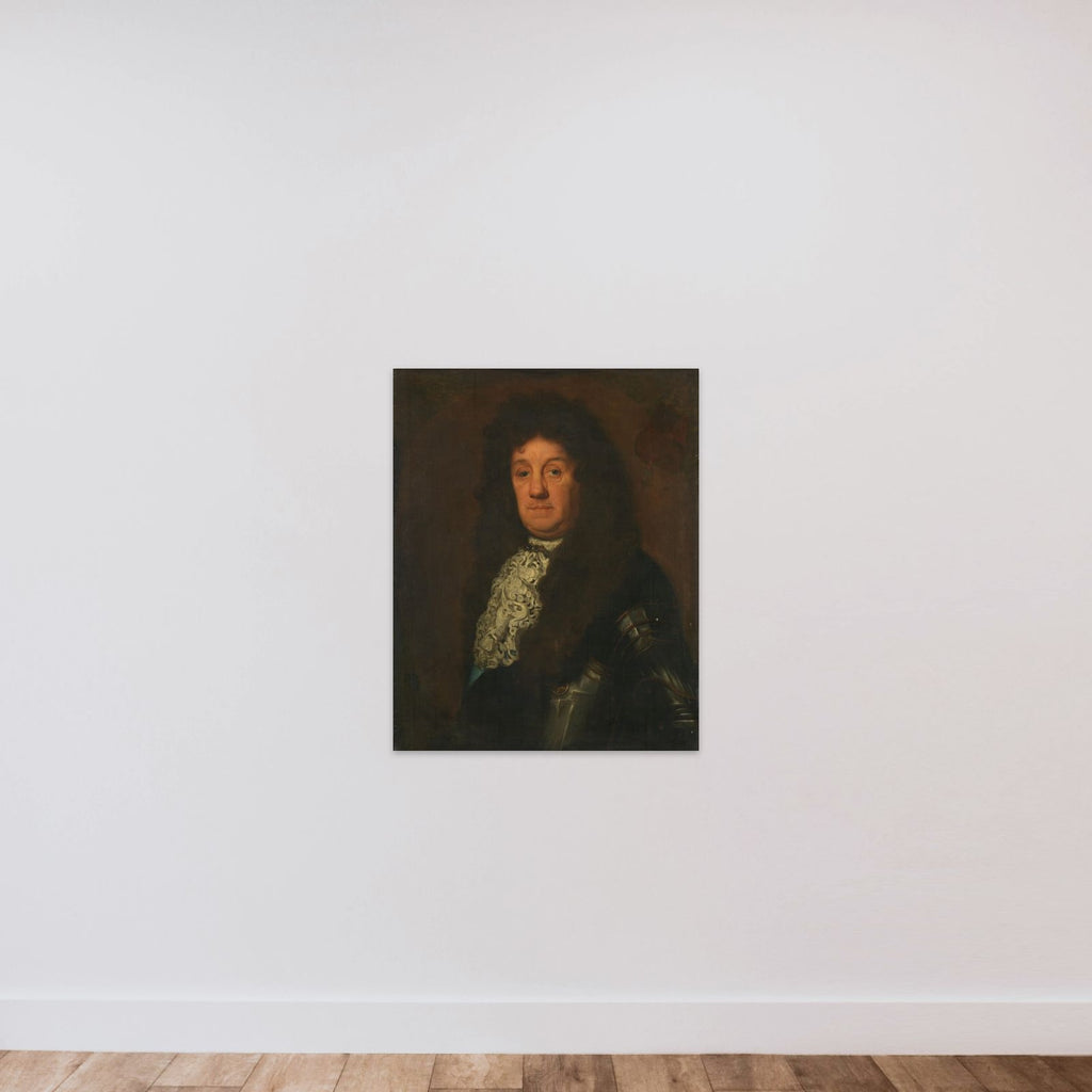 Portrait of Cornelis Tromp (1629-91), vice-admiral of Holland and West Friesland unframed — shown to scale